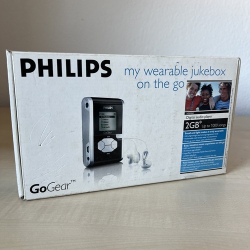 Philips gogear 2gb - hdd, walkman