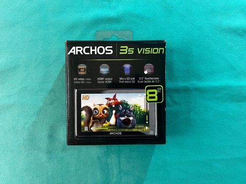 Archos vision 8gb mp3 - archos, mp4