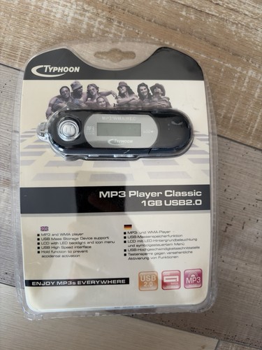 Typhoon mp3 player - typhoon, ovp