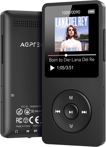 Agptek mp3 player 32gb - agptek,