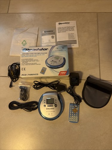 Roadstar pcd 7480vcd tragbarer - pcd-7480vcd,