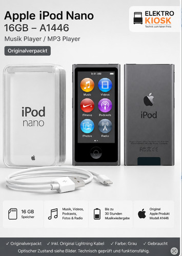 Original apple ipod nano - ipod,